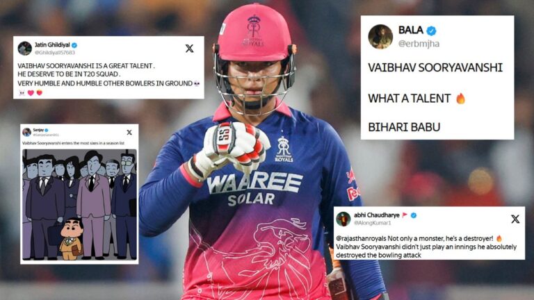 Internet Bows Down To Vaibhav Sooryavanshi After 29-Ball 97 Madness In IPL Elimi – Vaibhav Sooryavanshi Stuns IPL with 29-Ball 97: A Record-Breaking Masterclass