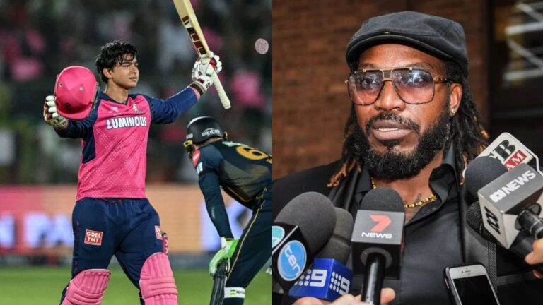 Vaibhav Sooryavanshi Claims Can’t Care Less About Chris Gayle – Vaibhav Sooryavanshi Misses Fastest Century but Breaks Chris Gayle’s Historic Sixes Record
