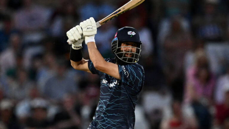 Hasan, Tye fireworks deny Derbyshire as Yorkshire go two from two – Hasan Ali and Andrew Tye Power Yorkshire to Miracle Win Over Derbyshire